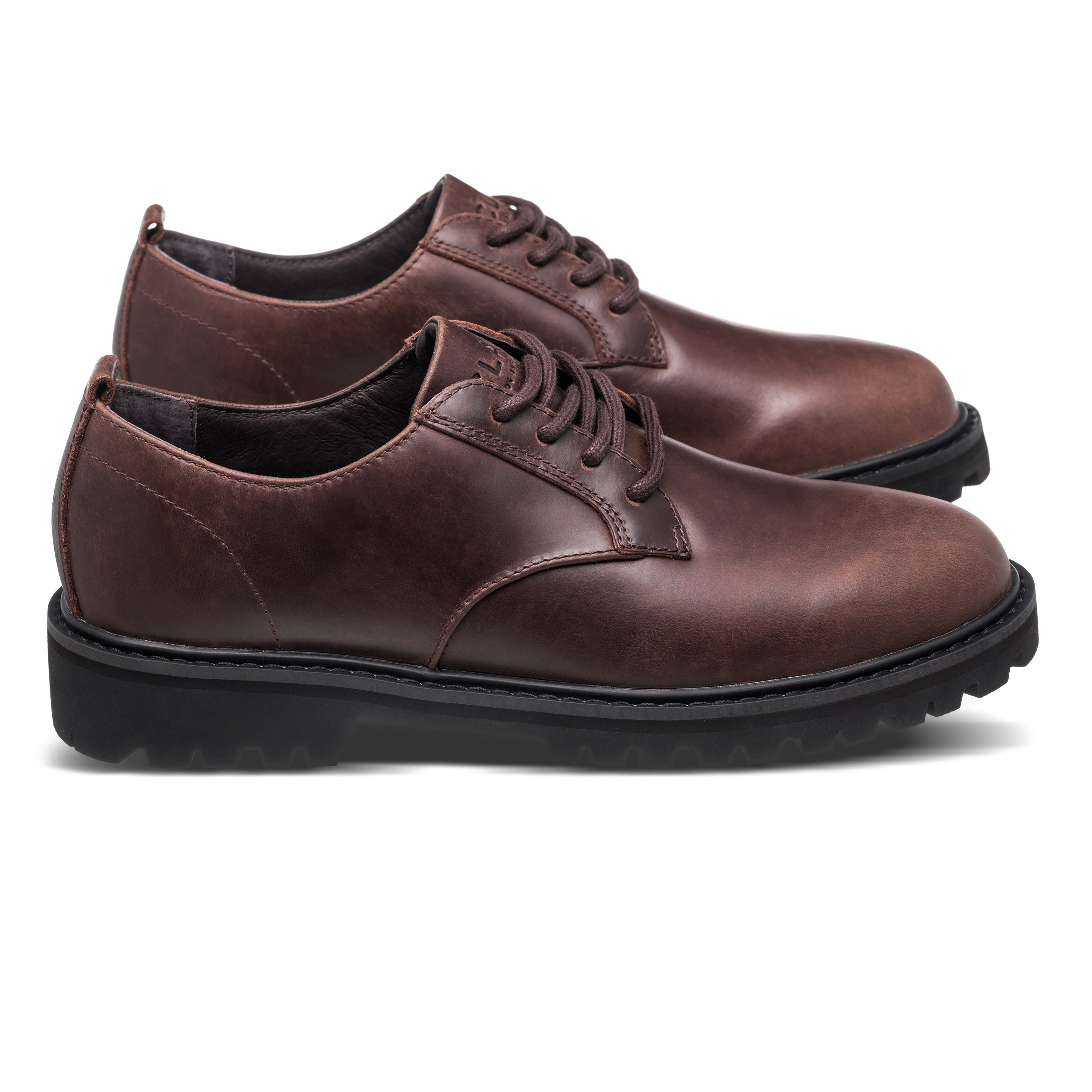 LOGAN Men's Laced Shoes | Brown