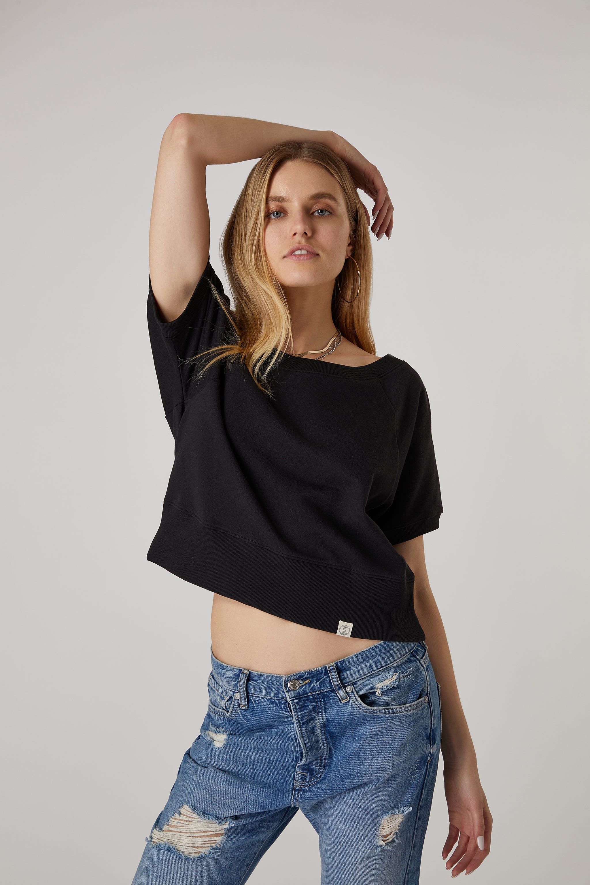Tori Short Sleeve Sweatshirt – Une Pick