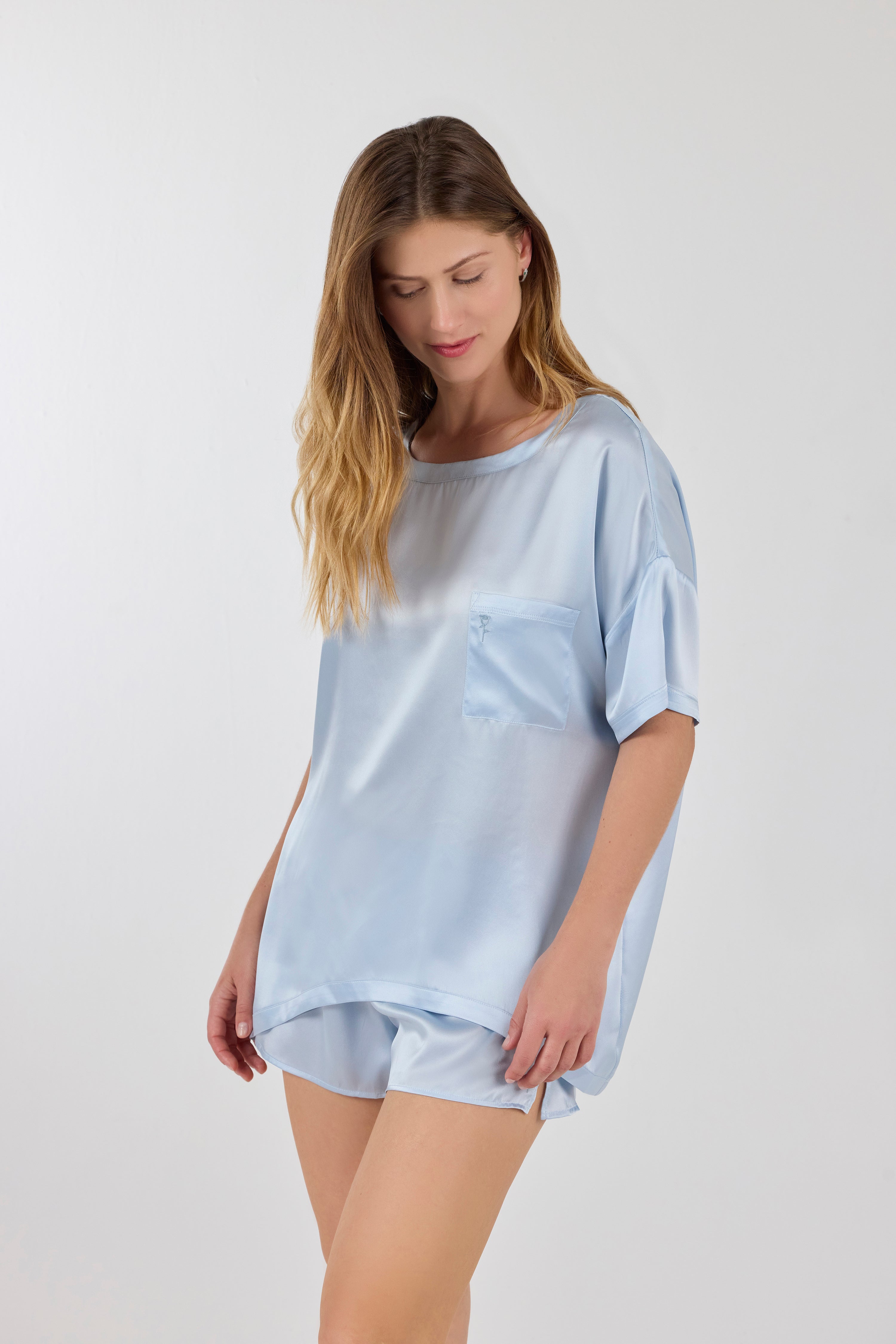 Luna Lounge Set in Light Blue