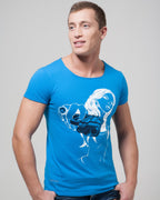 POPLINE Gunshot Short Sleeve Tee