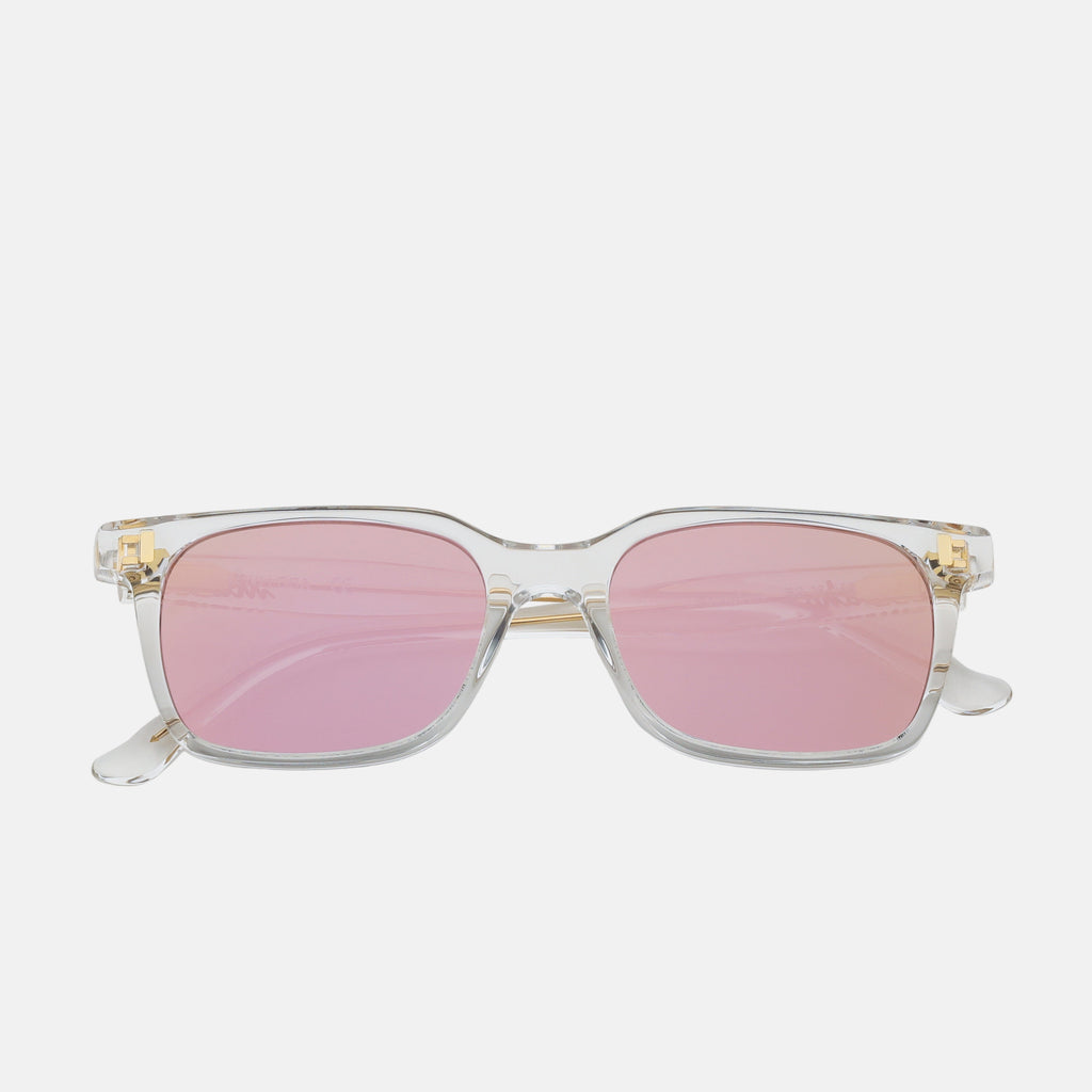 Maho Sunglasses Zuma™ Fit Lexington Crystal | Rose Mirror