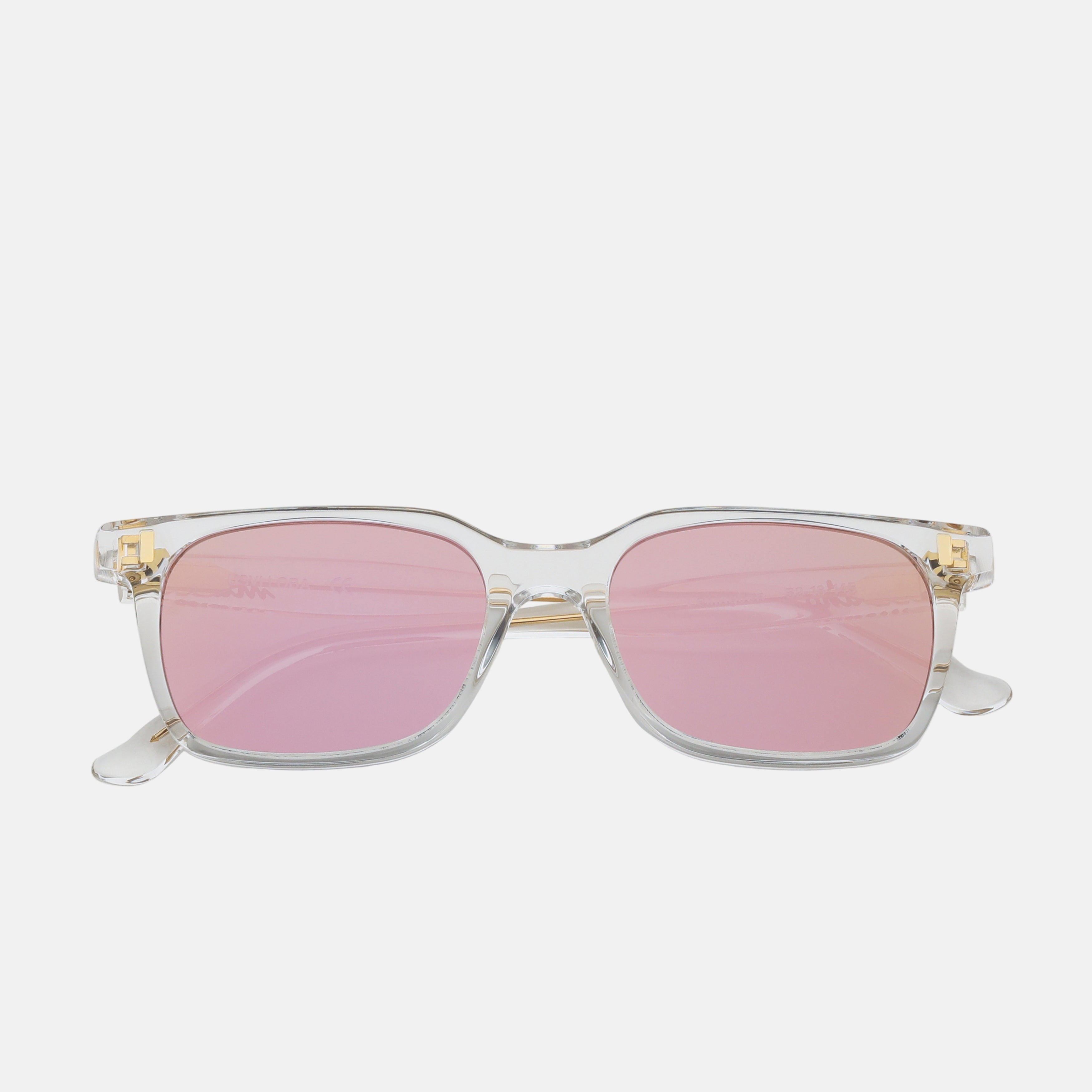 Maho Sunglasses Zuma™ Fit Lexington Crystal | Rose Mirror