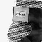 Limited Edition Vegan Stiletto Boots BYMANYC® New York Futurista Onyx