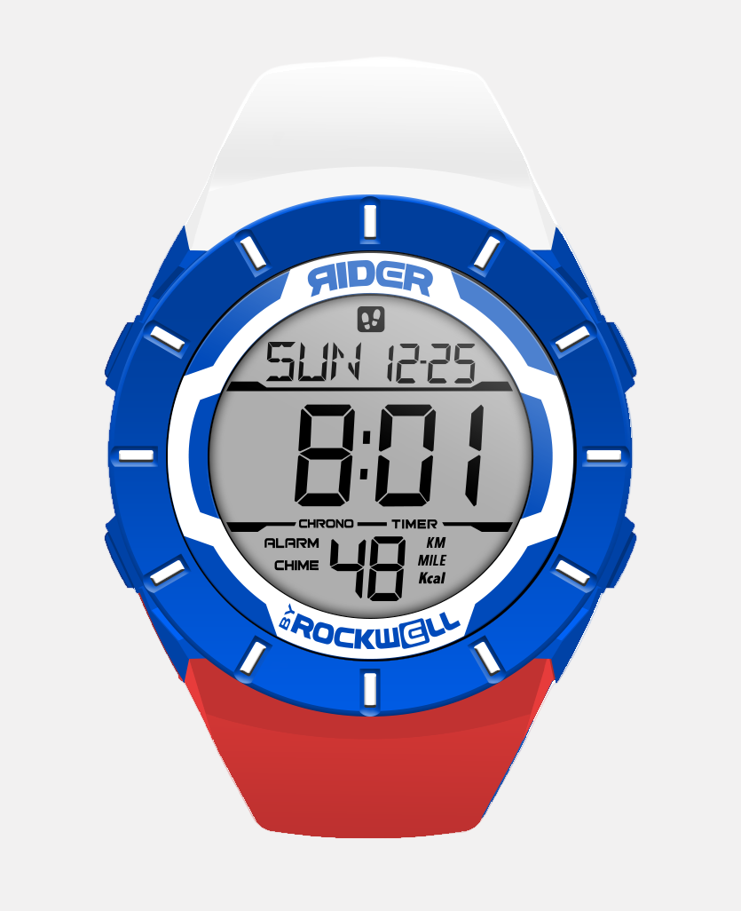 Rockwell Coliseum Watch Limited Edition | Red/White/Blue