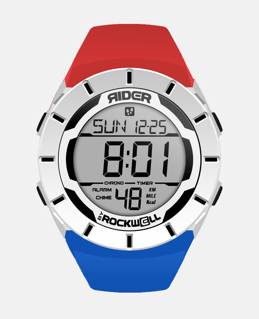 Rockwell Coliseum Watch Limited Edition | Red/White/Blue