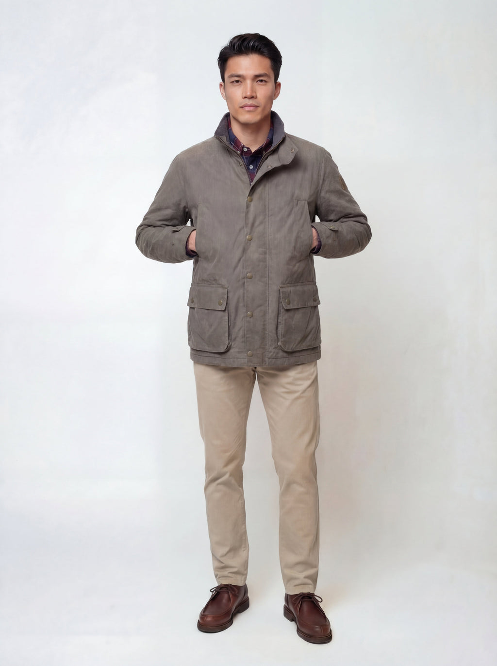 Copperas Wax Jacket | Slate