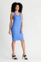 Pima Rib Knit L&L Racerback Dress