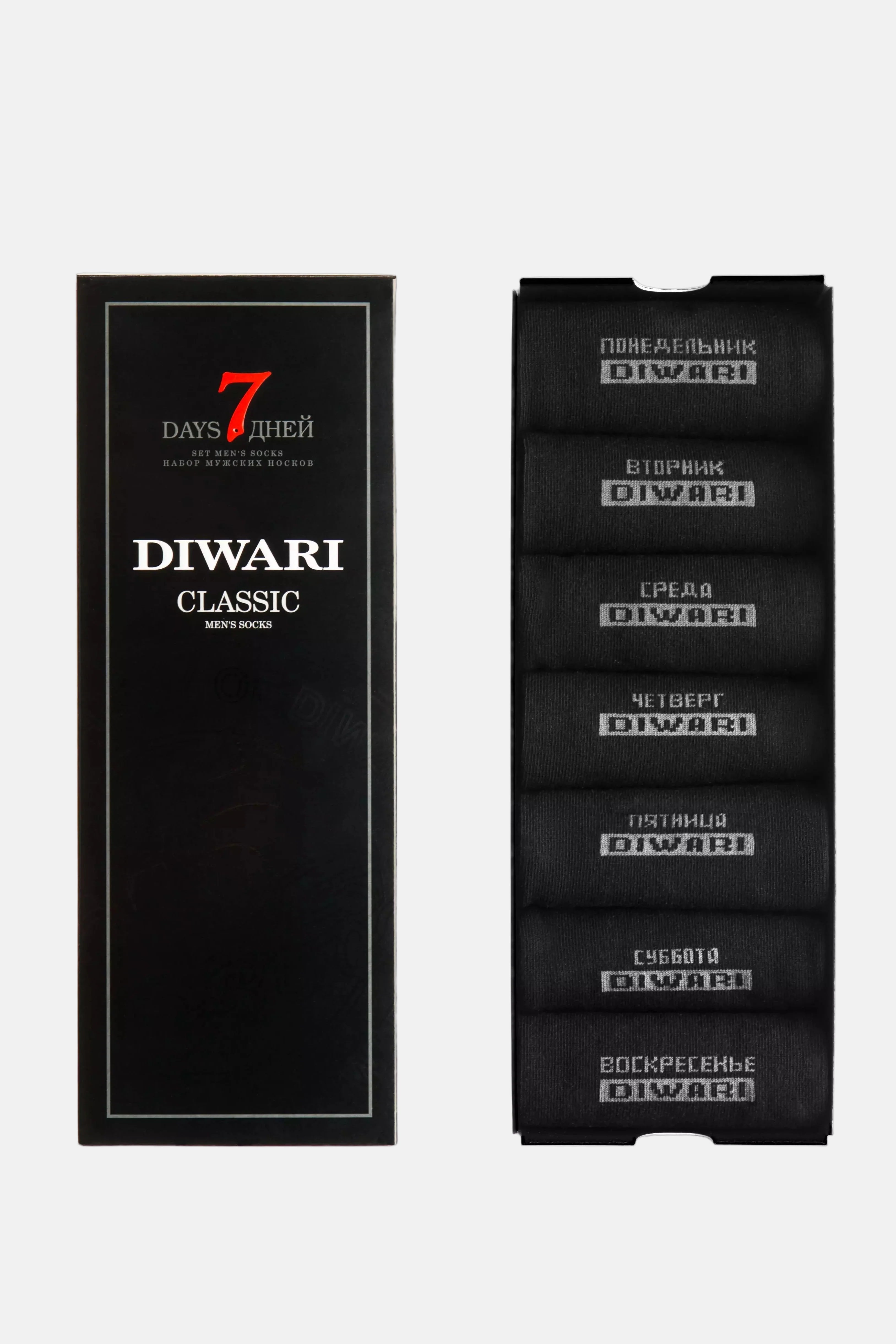 Conte Cotton Socks Diwari Classic 7 Days | 7 Pairs - Gift Box