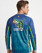 Men's Bass Camo L/S UV Fishing Shirt