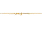 14K Solid Yellow Gold Curb Link Chain Necklace | 18”/20” - 2mm