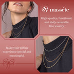 14K Solid Yellow White or Rose Gold Rolo Link Chain Necklace Diamond Cut | 16” - 1mm