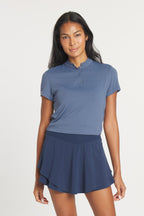 Women's Catalyst Polo | Mantra Collar | Raindrop