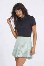 Women's Catalyst Polo | Mantra Collar | Black Sands