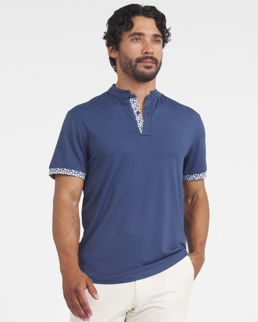 Catalyst Polo | Mantra Collar | Bloom Contrast