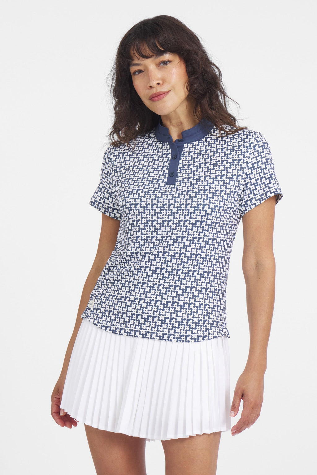 Women's Catalyst Polo | Mantra Collar | Bloom