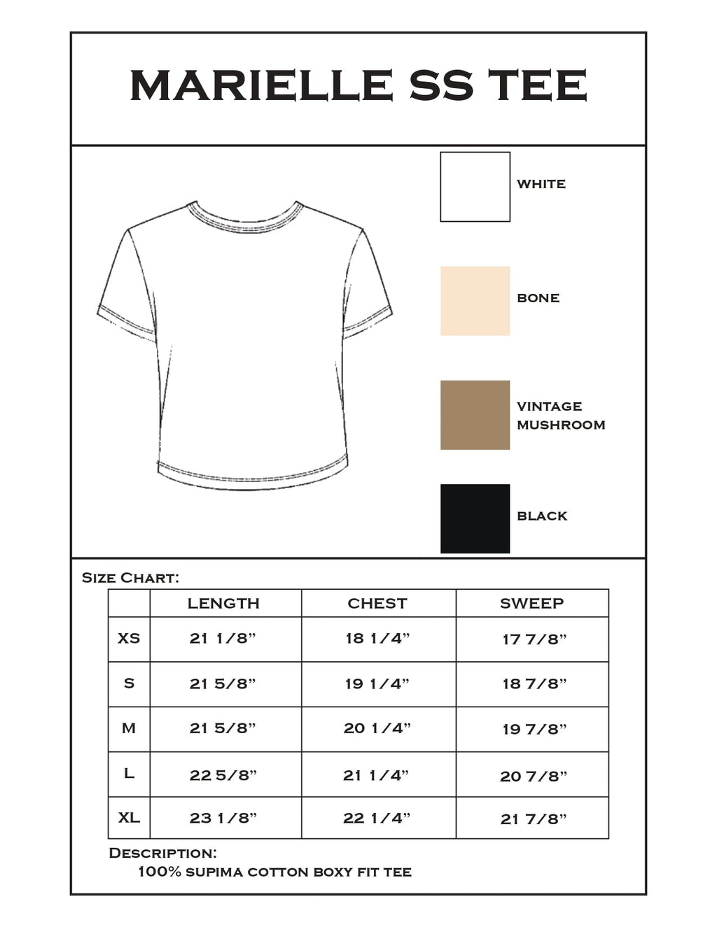 Asher Jersey™ Marielle Classic Tee
