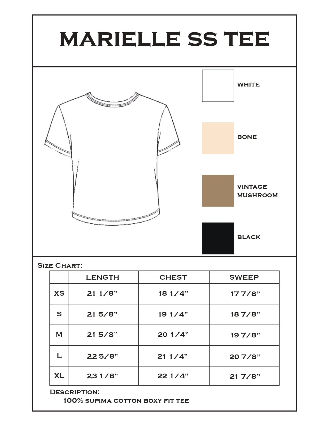 Asher Jersey™ Marielle Classic Tee