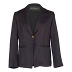 Le Réussi Women’s Tailored Office Jacket Luxe Charcoal Blazer