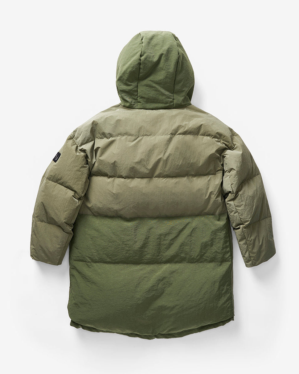 Holden Outerwear Long Down Puffer | Stone Green