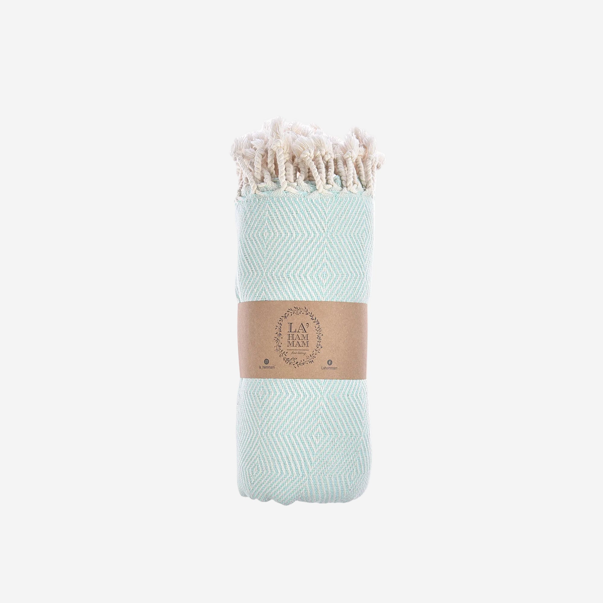 Mediterranean Pure Cotton Beach Towel | 38x70"