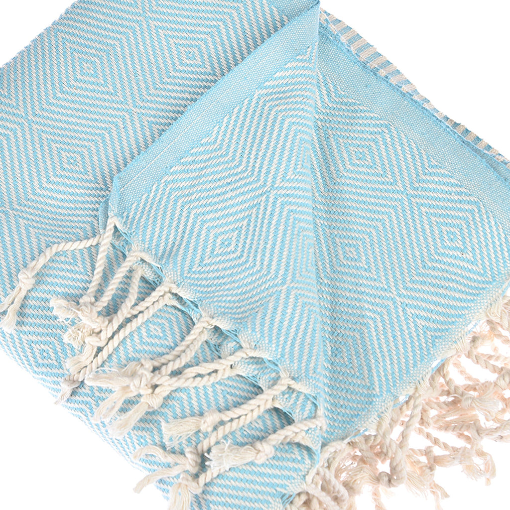 Mediterranean Pure Cotton Beach Towel | 38x70"