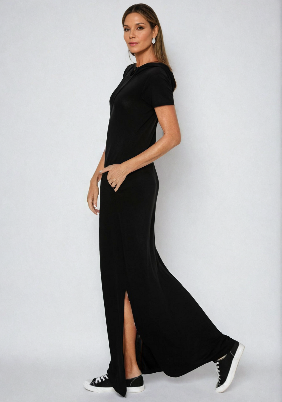 Luxe Lounge Hoodie Dress