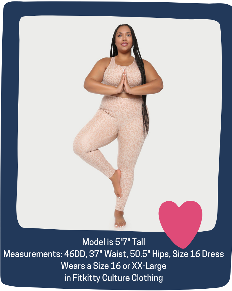 Metallic Cheetah Active Sports Bra