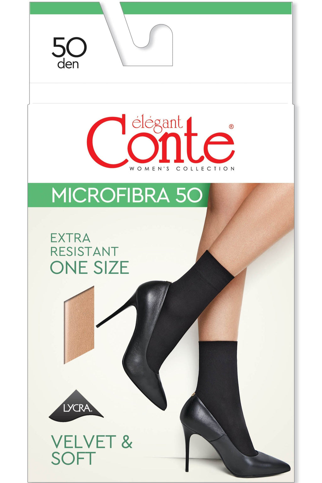 Socks Conte Microfibra 50 Den