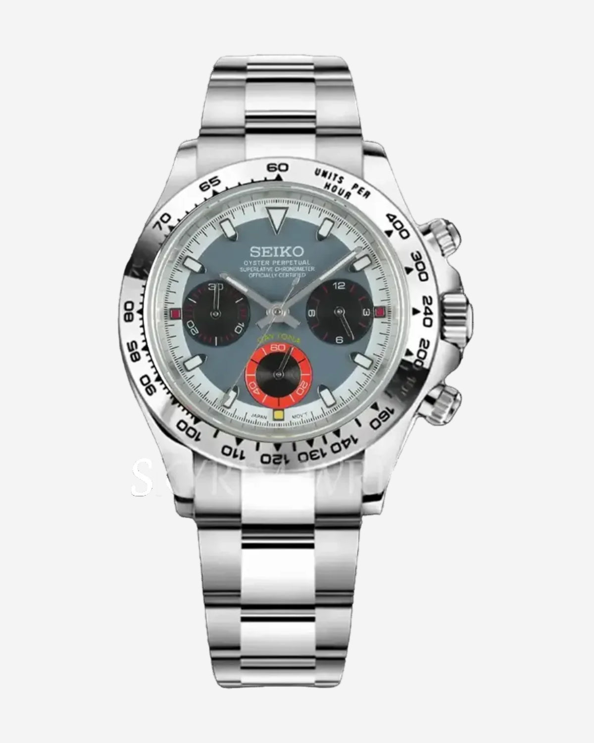 Seiko Mod Daytona Glacier Flame