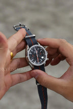 Seiko Mod Speedmaster Motorsport Watch | Orange
