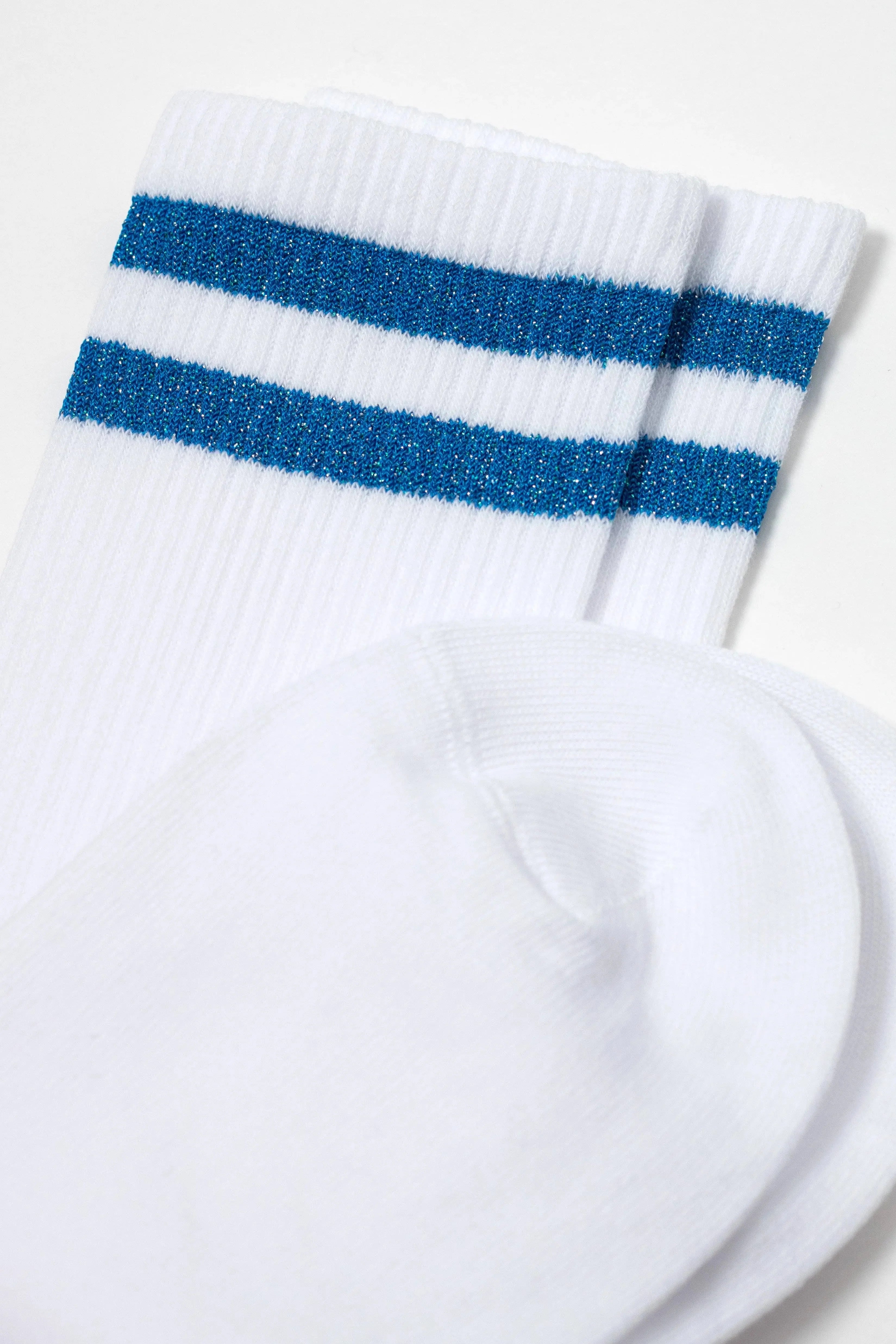 Conte Cotton Long Socks Active 157 | Lurex Stripes