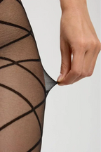 Conte Concept Fantasy Tights | Knee-Highs with Diamonds