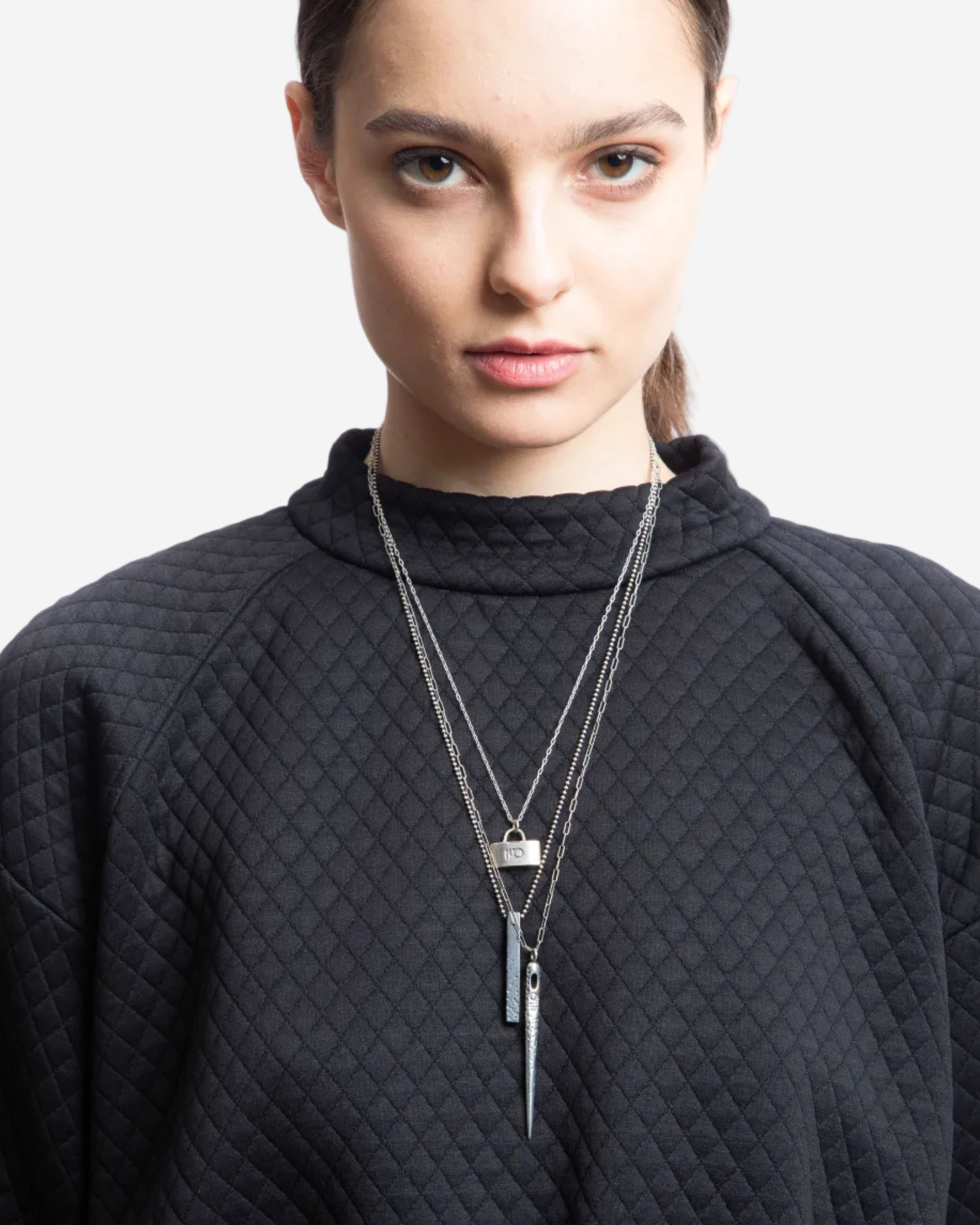 Gomez Oxidized Necklace