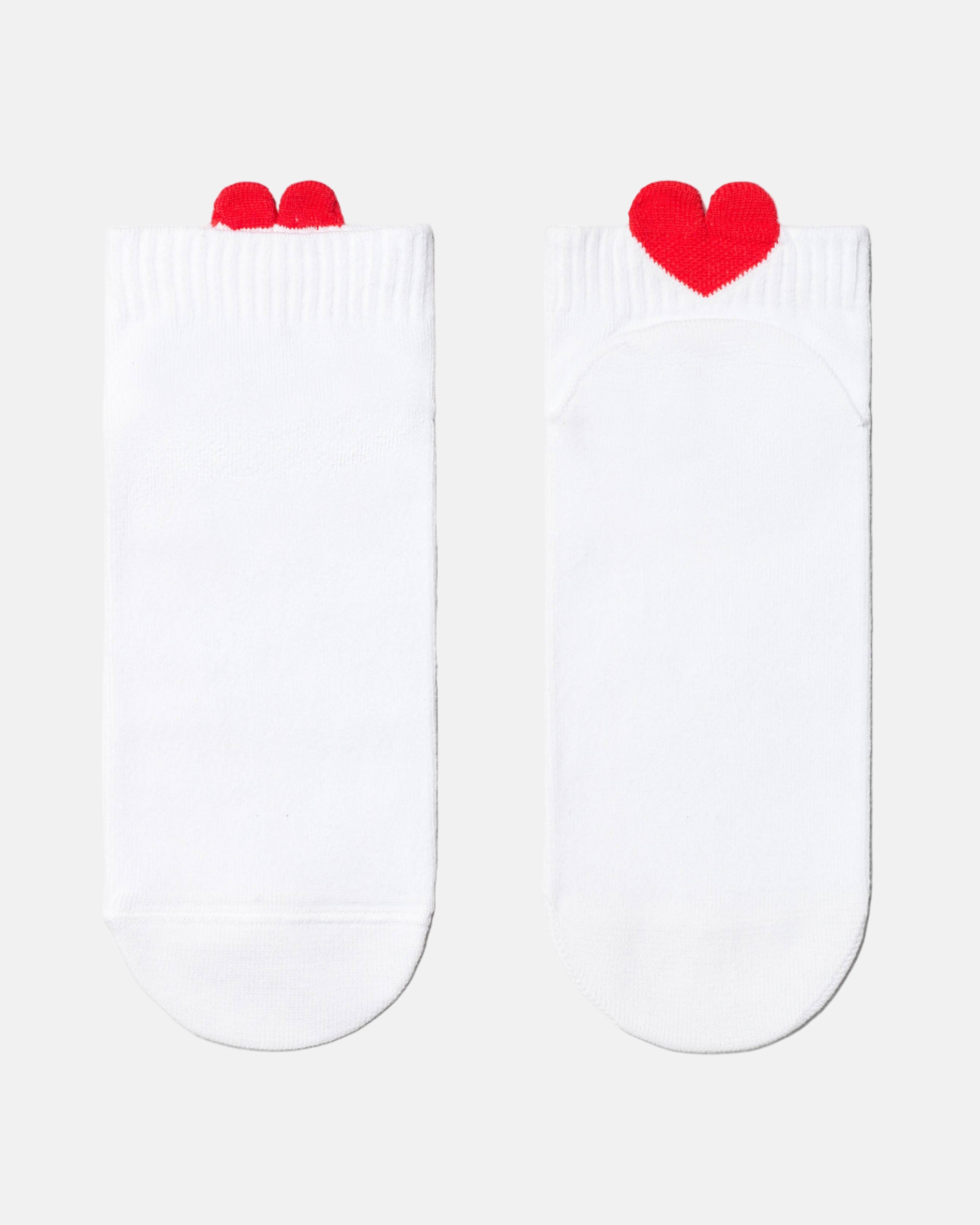 Cotton Ankle Socks Conte Active - 221 Picot Heart