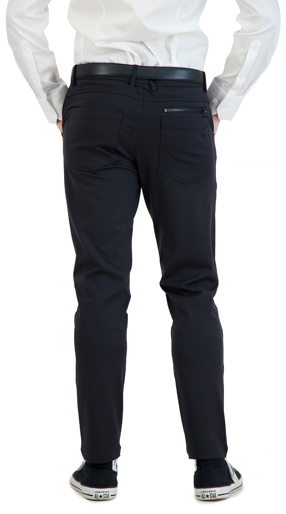 New & Updated Super Stretch Men's Chinos Black | Performance Collection
