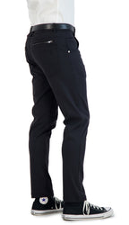 New & Updated Super Stretch Men's Chinos Black | Performance Collection