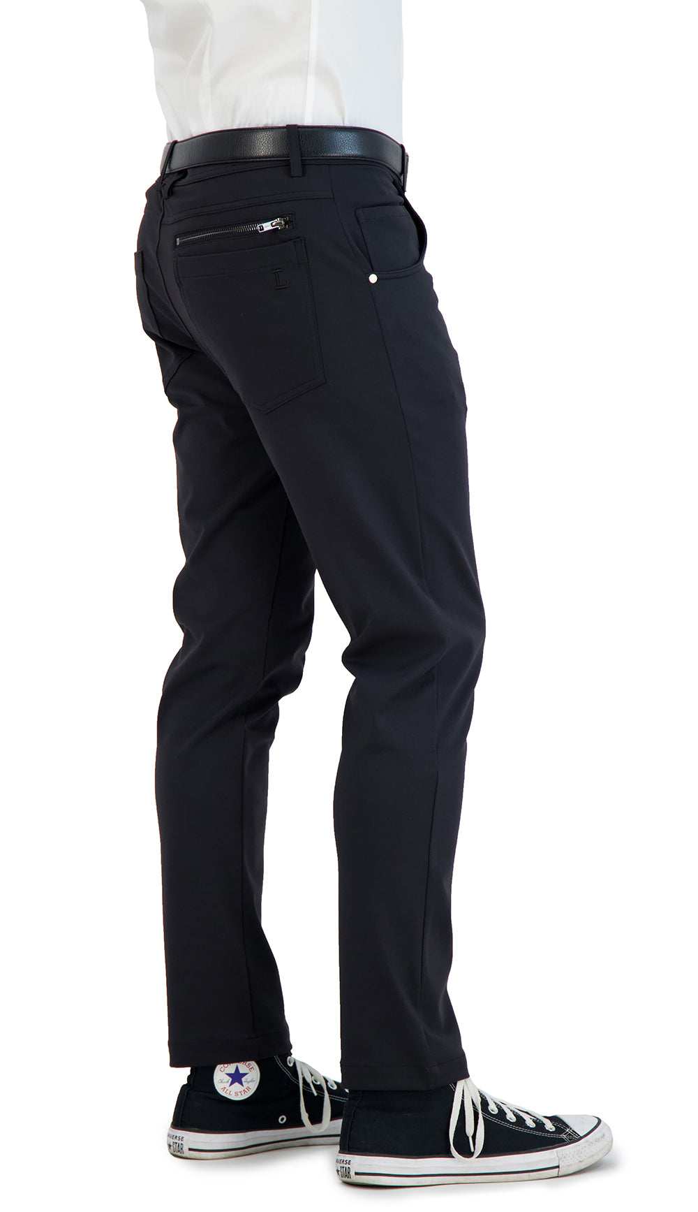 New & Updated Super Stretch Men's Chinos Black | Performance Collection
