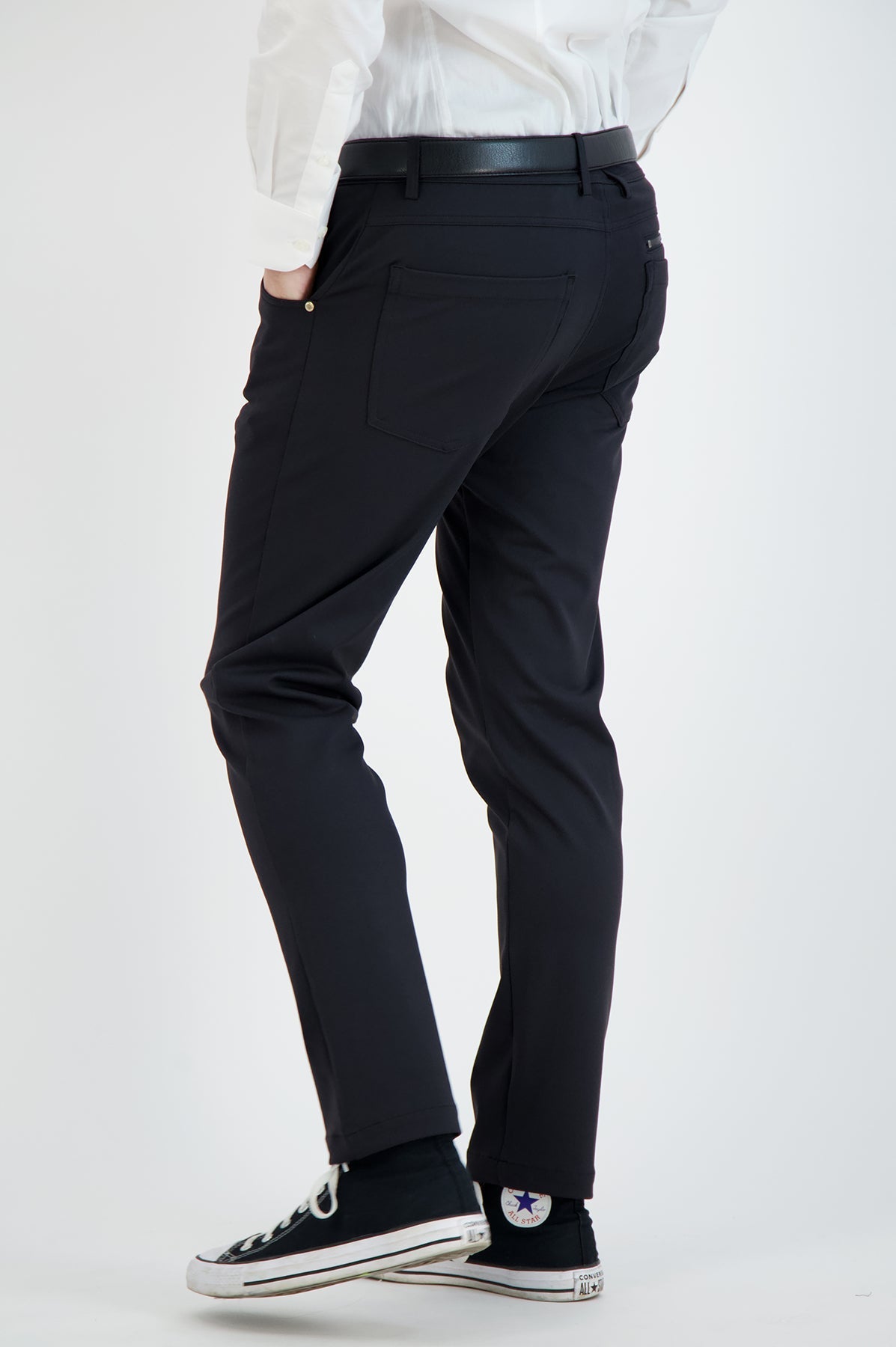 New & Updated Super Stretch Men's Chinos Black | Performance Collection