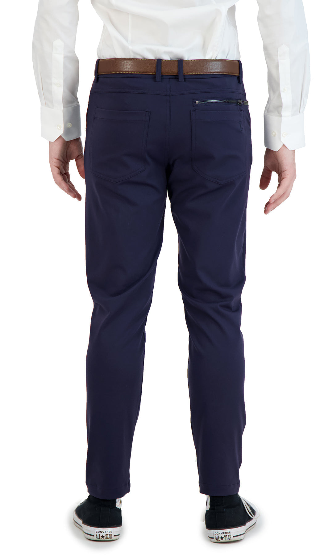 NEW & UPDATED Super Stretch Men's Chinos Navy | Performance Collection