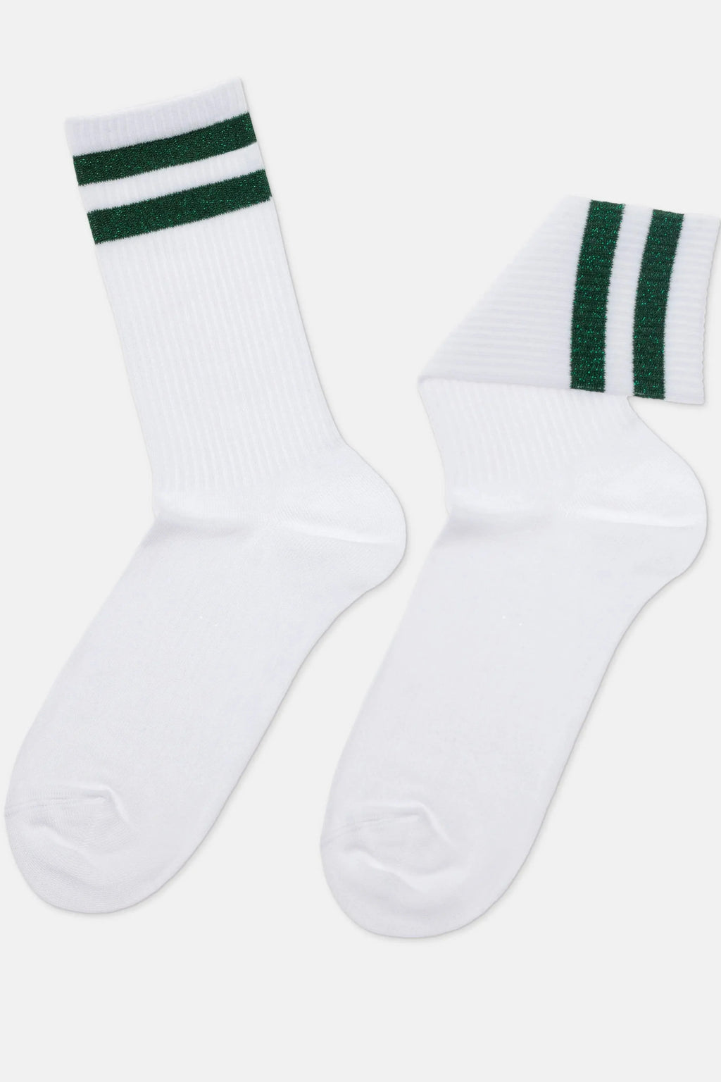 Conte Cotton Long Socks Active 157 | Lurex Stripes