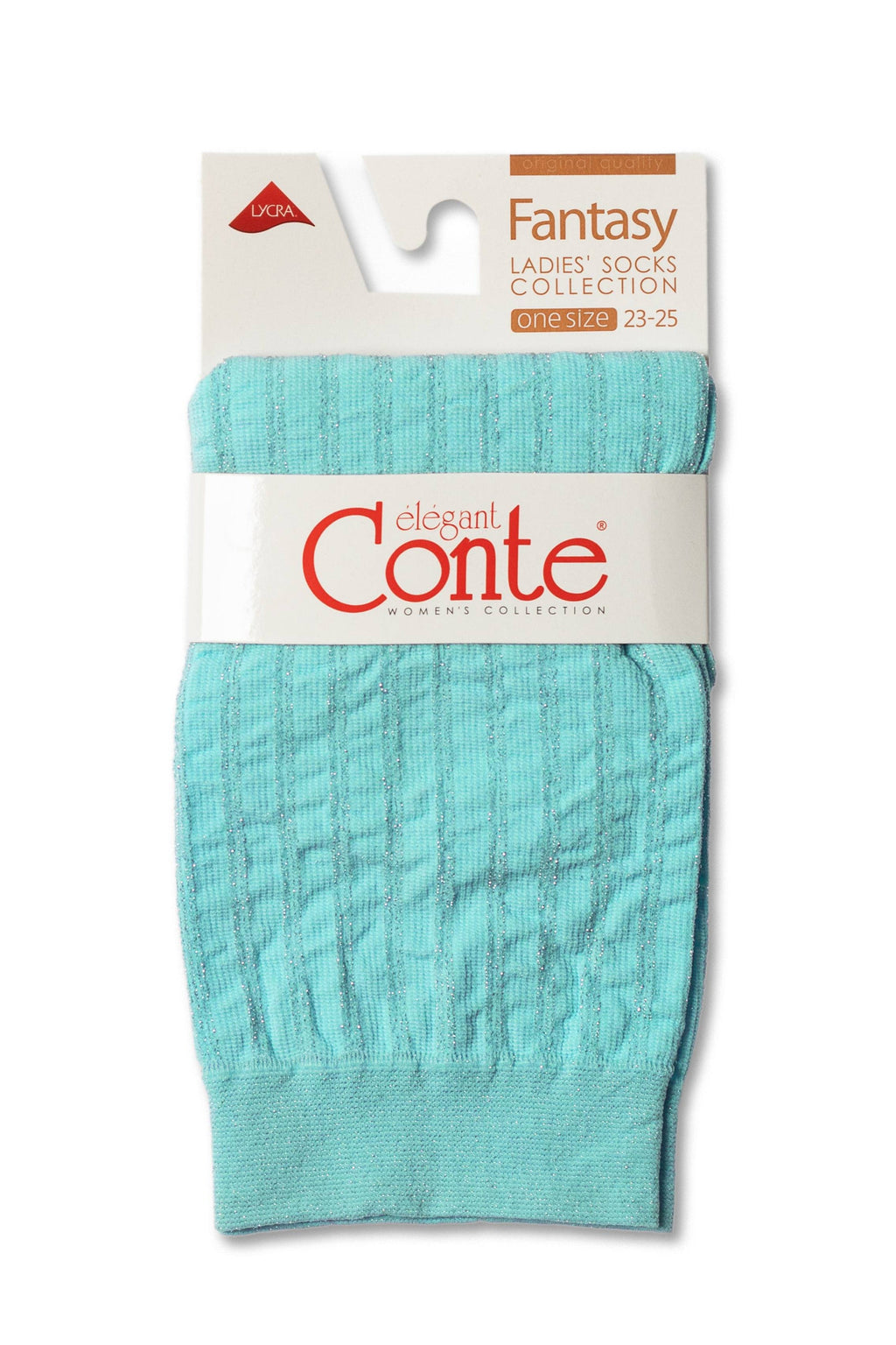 Socks Conte Fantasy with Lurex Stripe