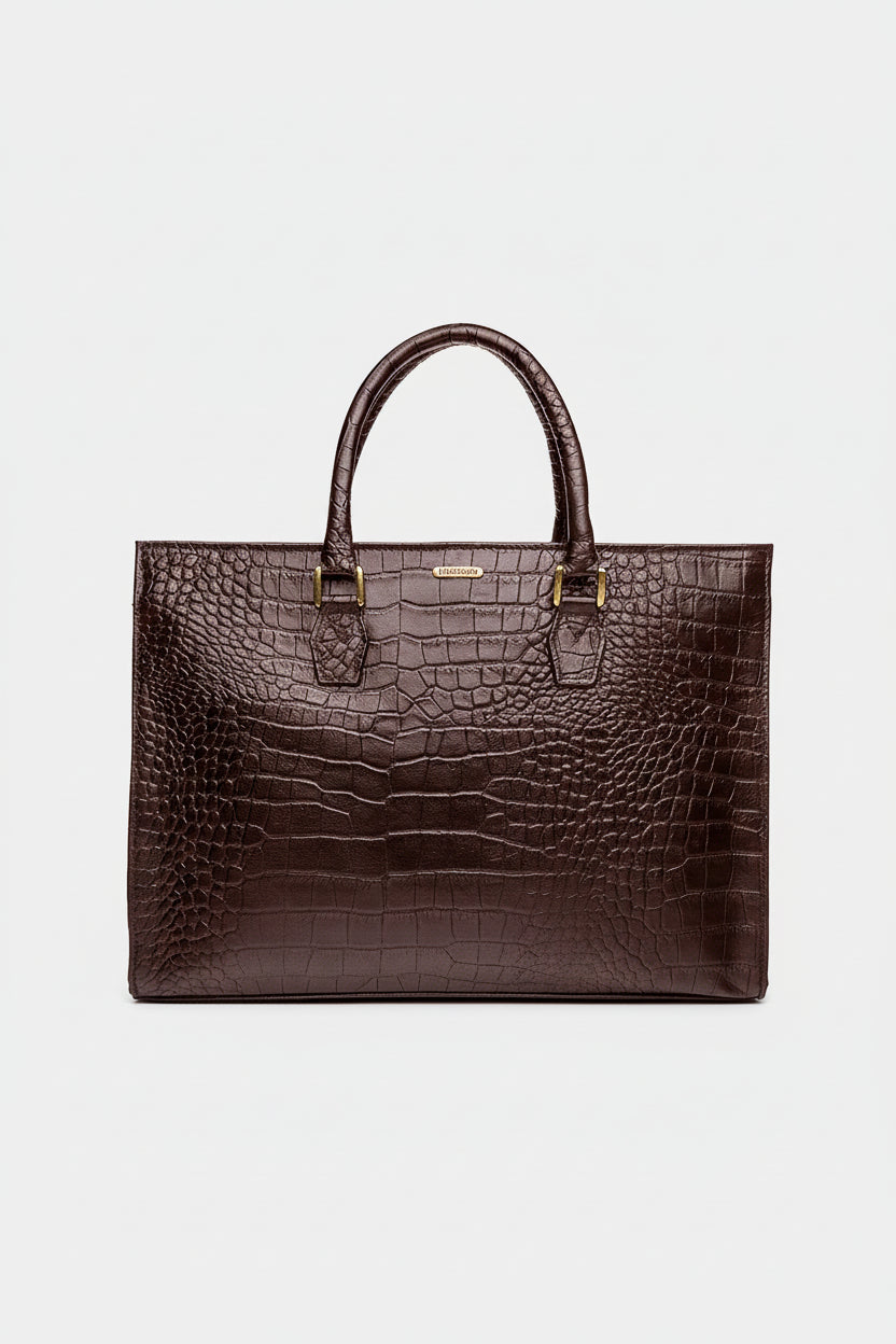 Hidesign Kester Women's Work Bag | Coffee Brown