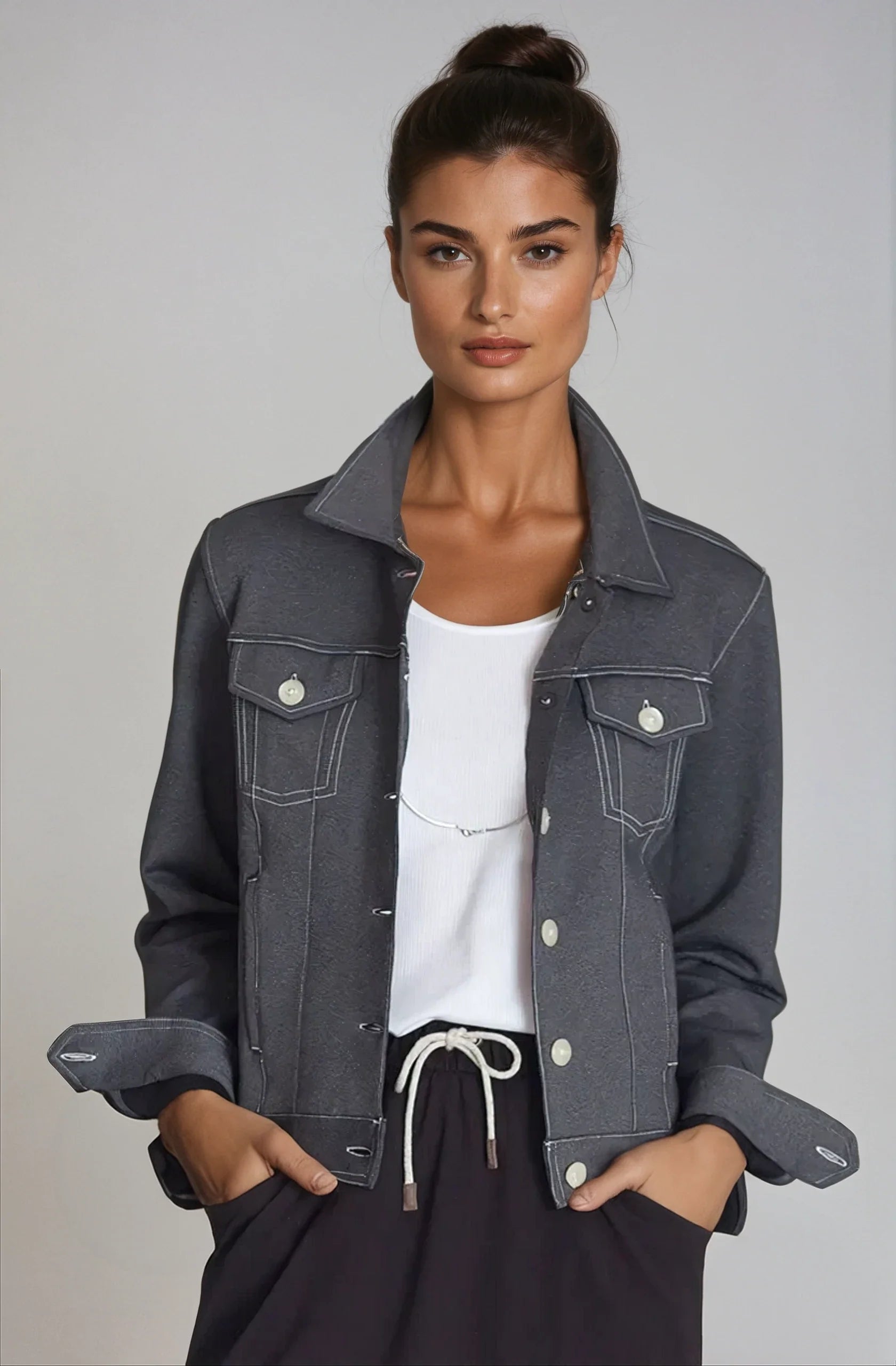 Neo-Tech Jacket | Charcoal Grey