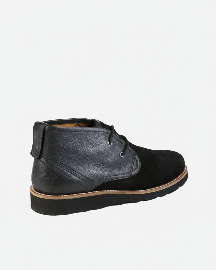 The Nolan Lace-Up Boot | Black