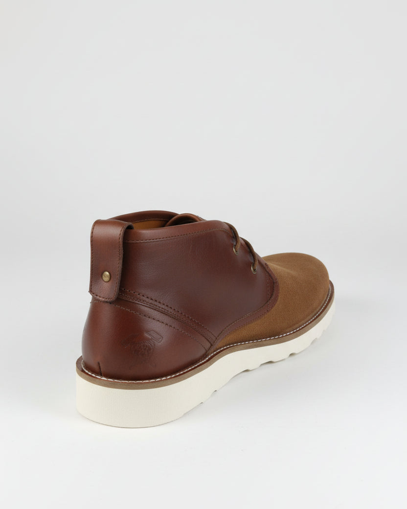 The Nolan Lace-Up Boot | Cognac