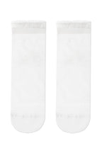 Conte Socks Classic 491 | Glossy Pattern and Decorative Transparent Mesh