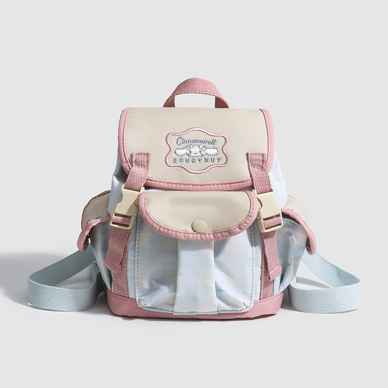 Embroidered Small Backpack
