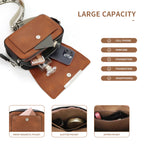 Small Crossbody Bag with Flap