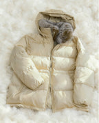Firelady Fur Women's Fur-Trim Down Parka | Detachable Fox Fur Hood & 90% White Goose Down Fill “Frost Wild”