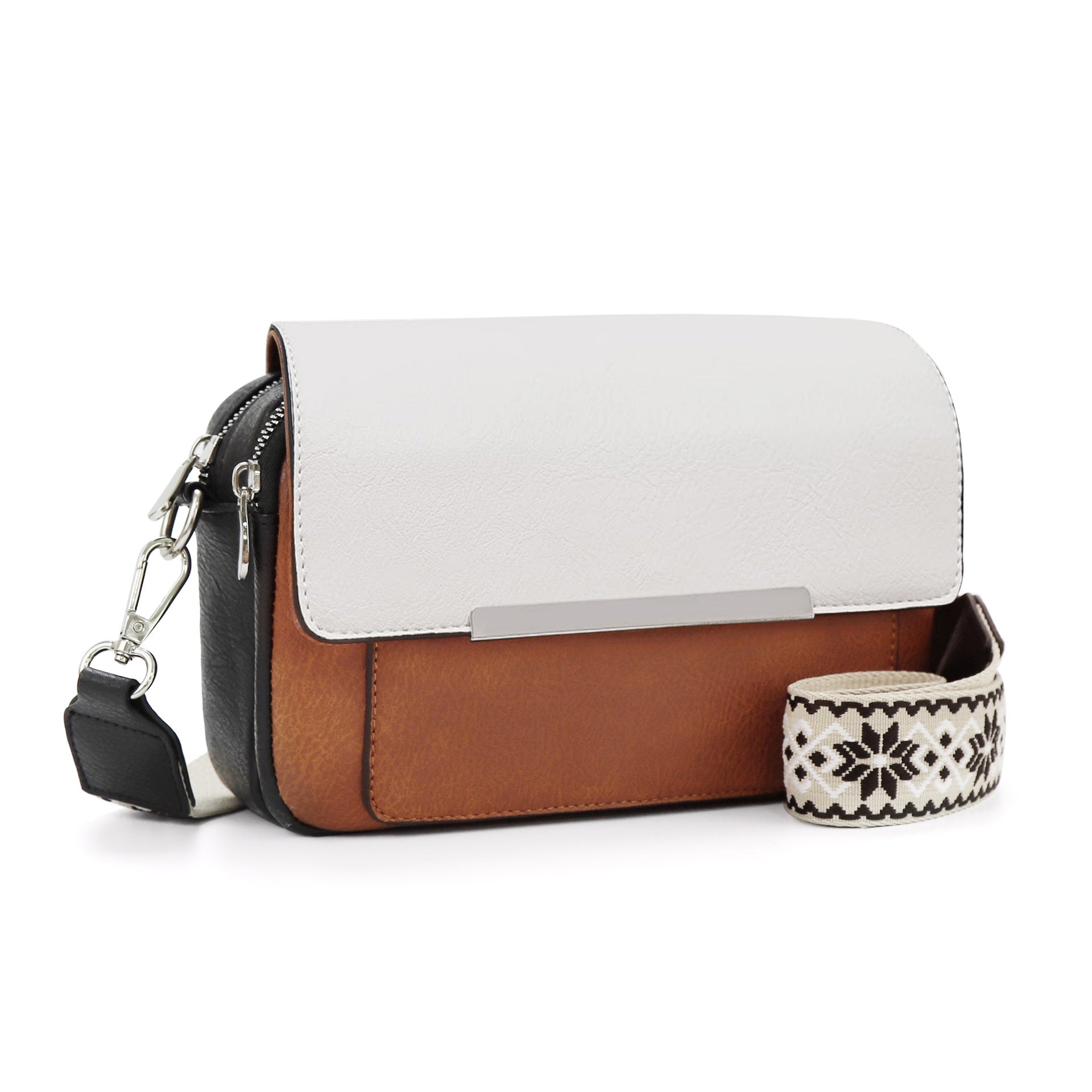 Small Crossbody Bag with Flap